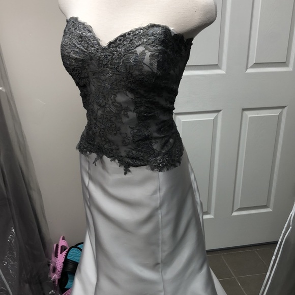 Elegant long evening dress - Picture 4 of 7